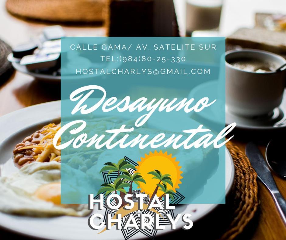Hostal Charlys Tulum Pueblo Buitenkant foto